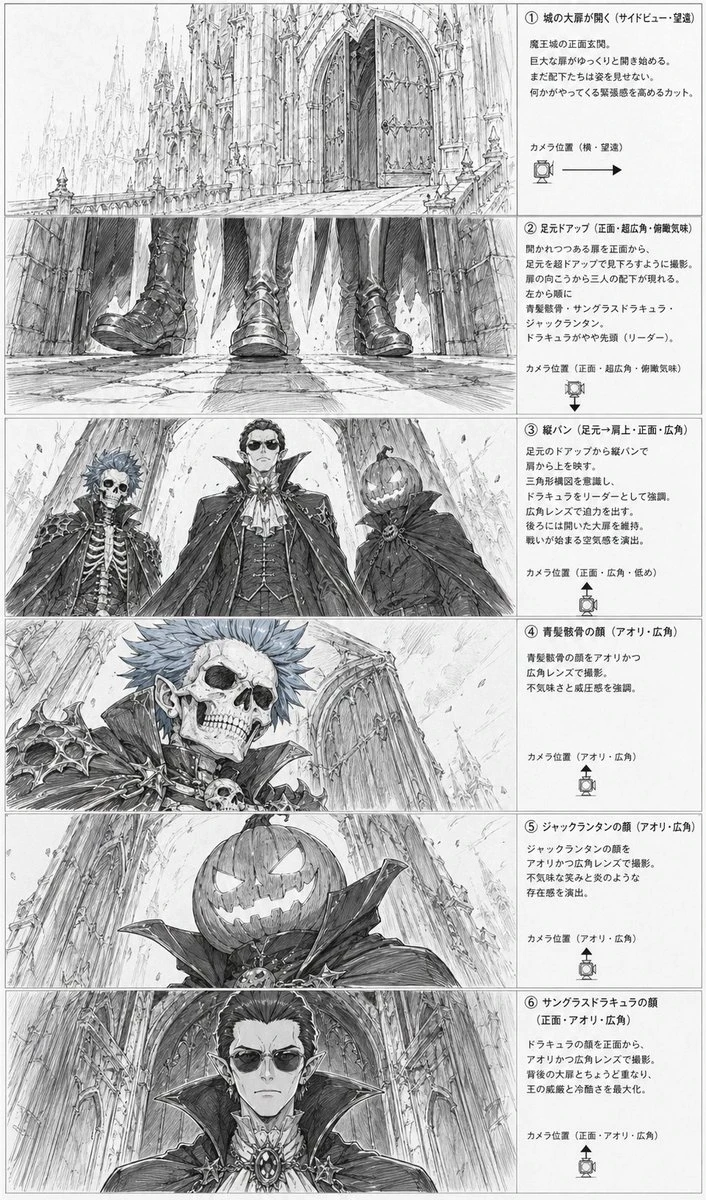 动漫分镜设定稿