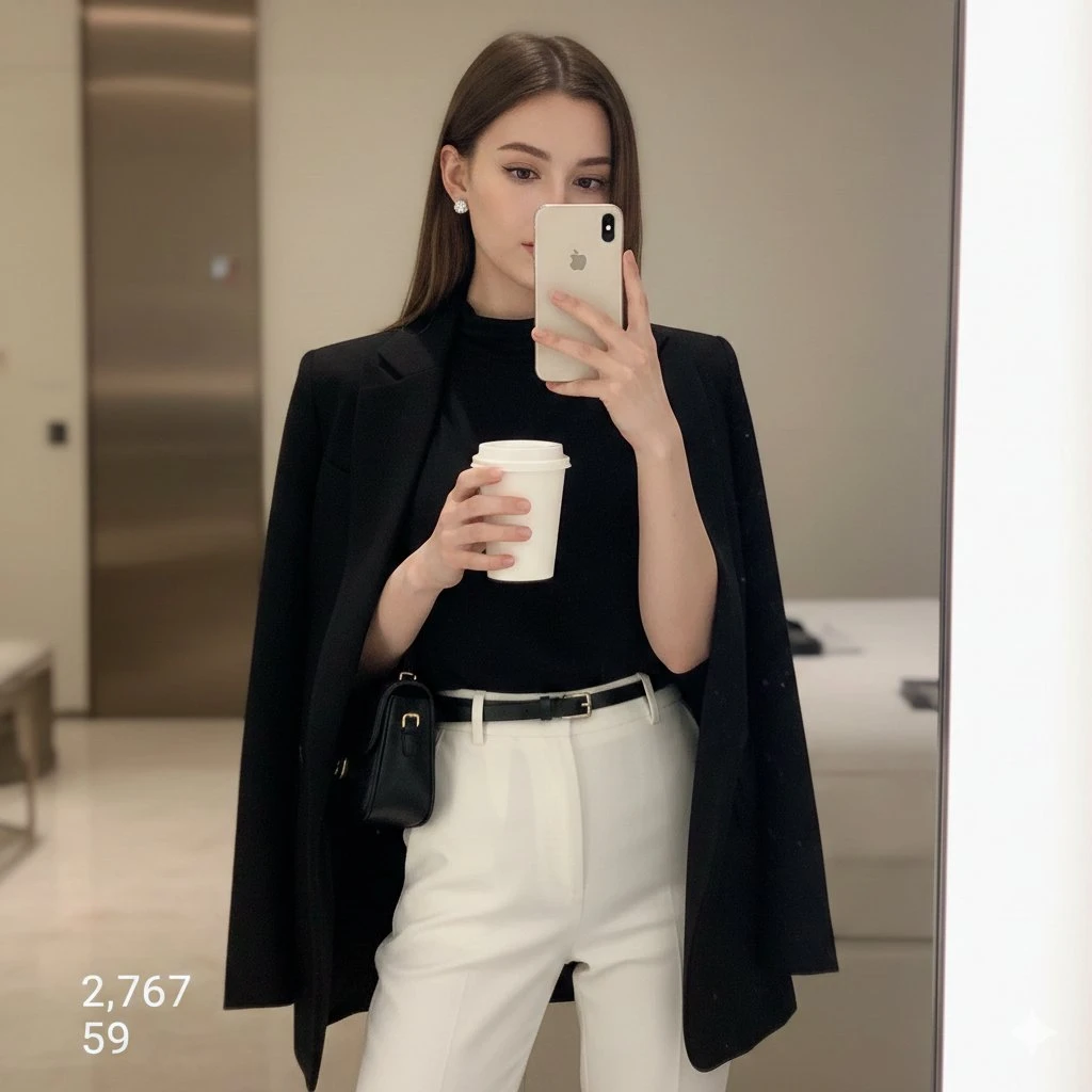 “Chic Reflections”——一位拥有8K高清画质的现代缪斯