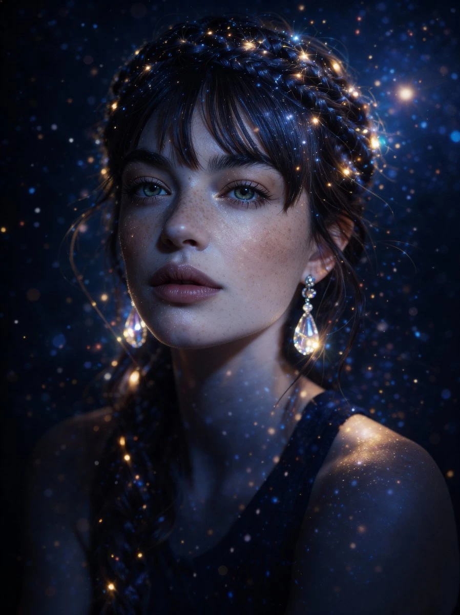 星尘魔法少女肖像,光影梦幻璀璨