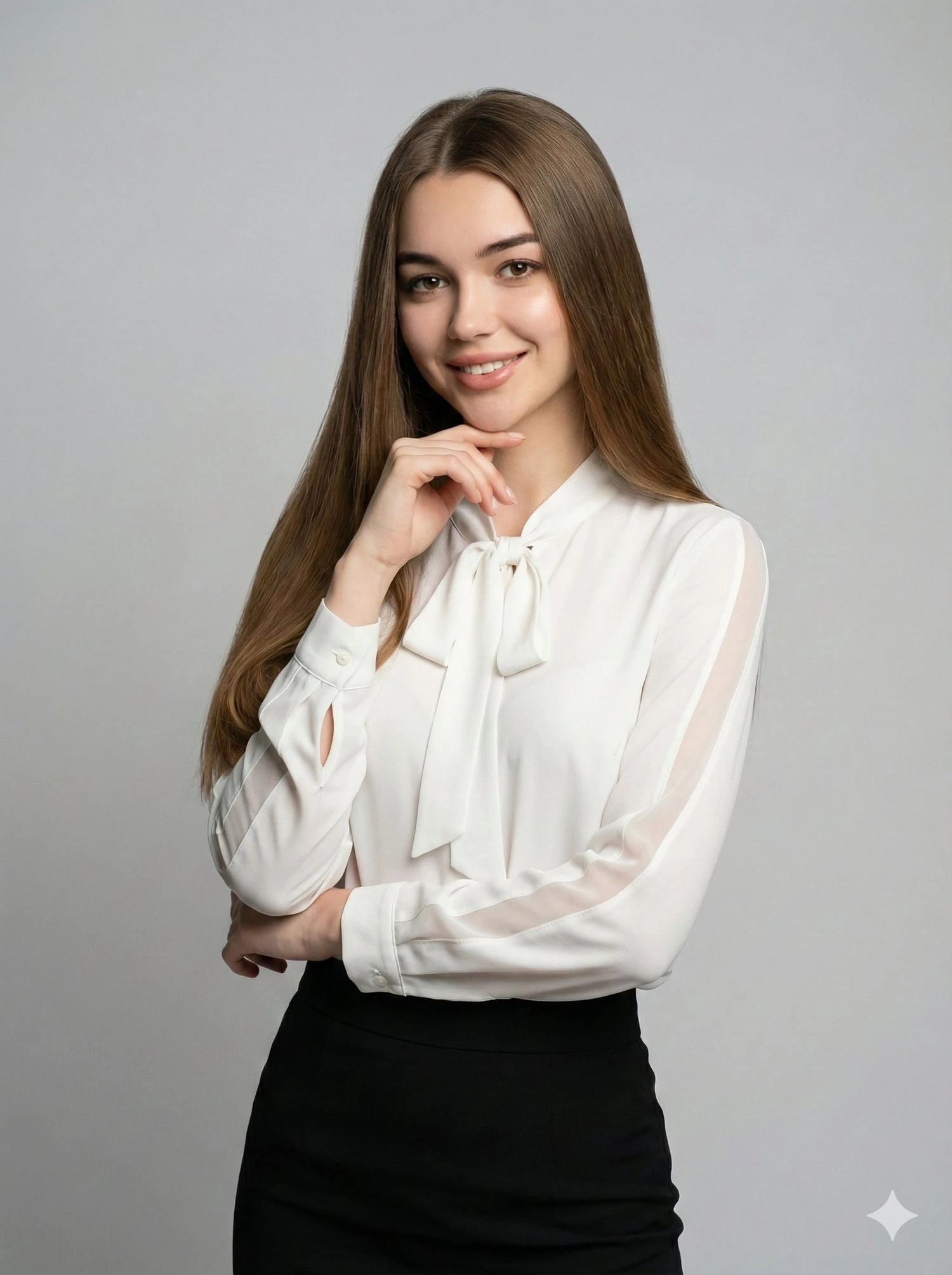 专业女性职场形象照