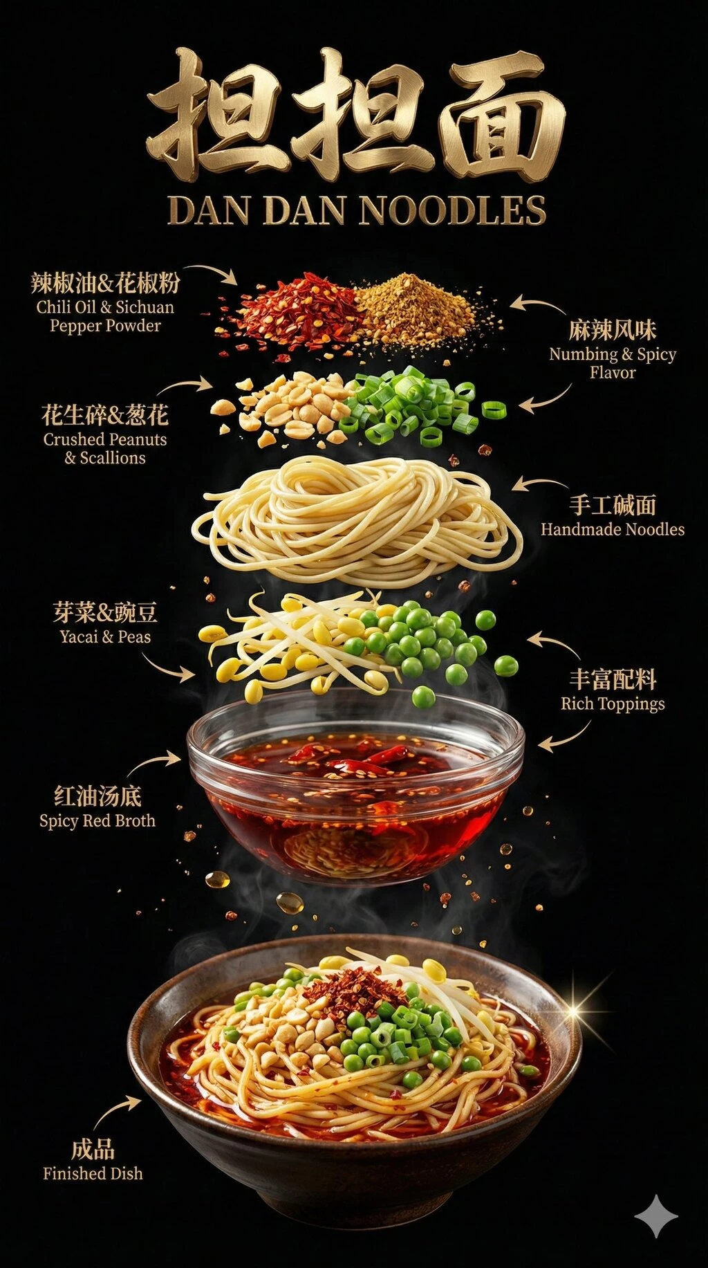 担担面高级海报