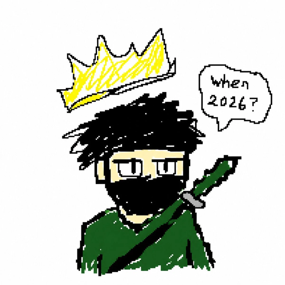 神秘忍者国王询问2026年