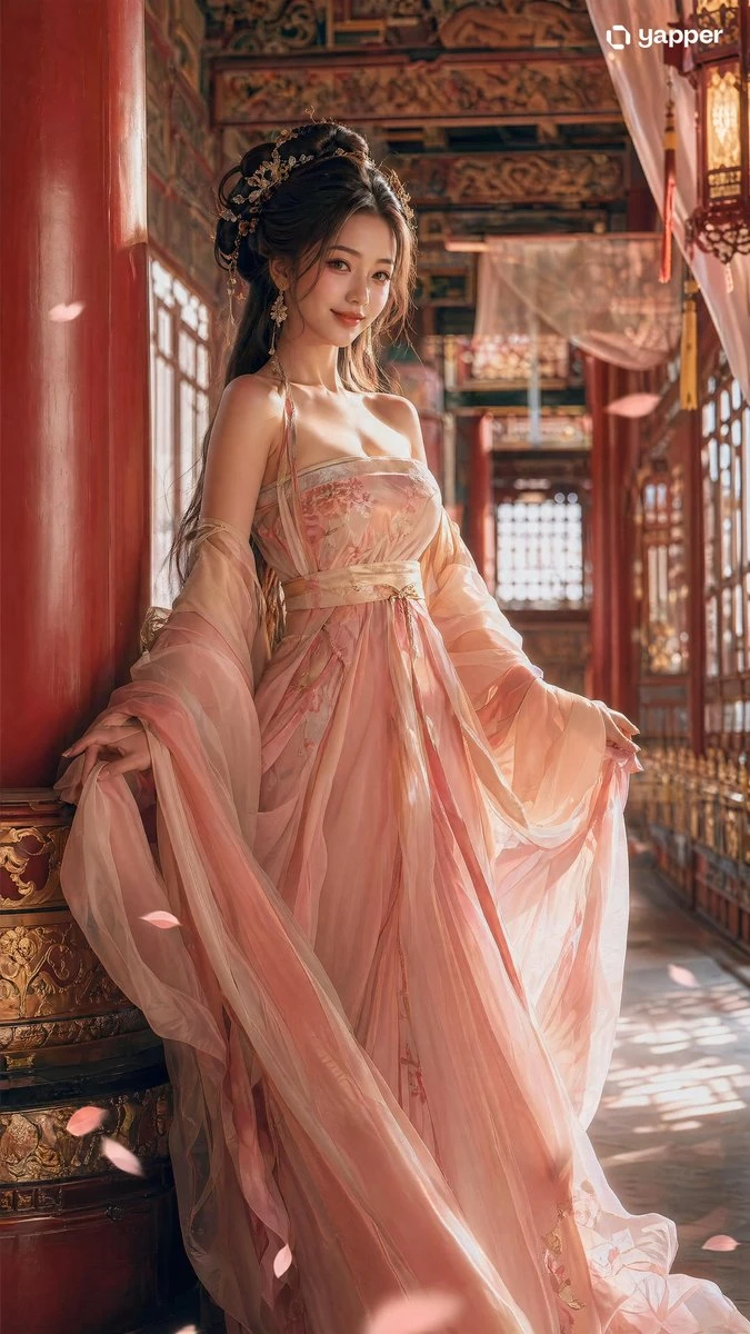 古风美人唐风汉服写真