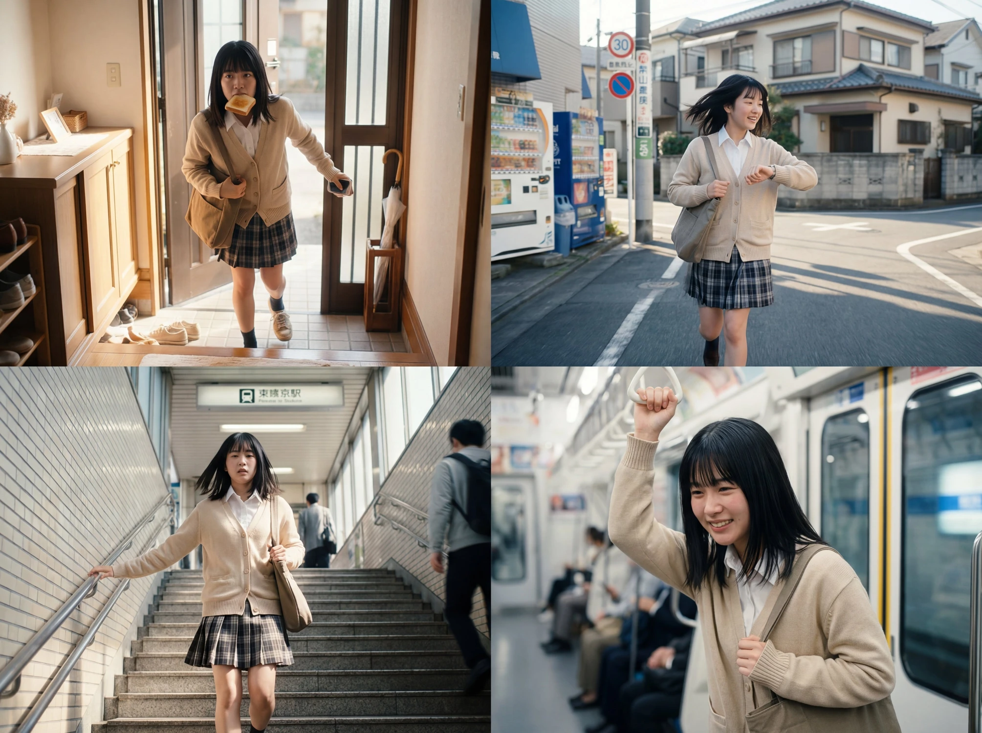日系少女通勤日记_1