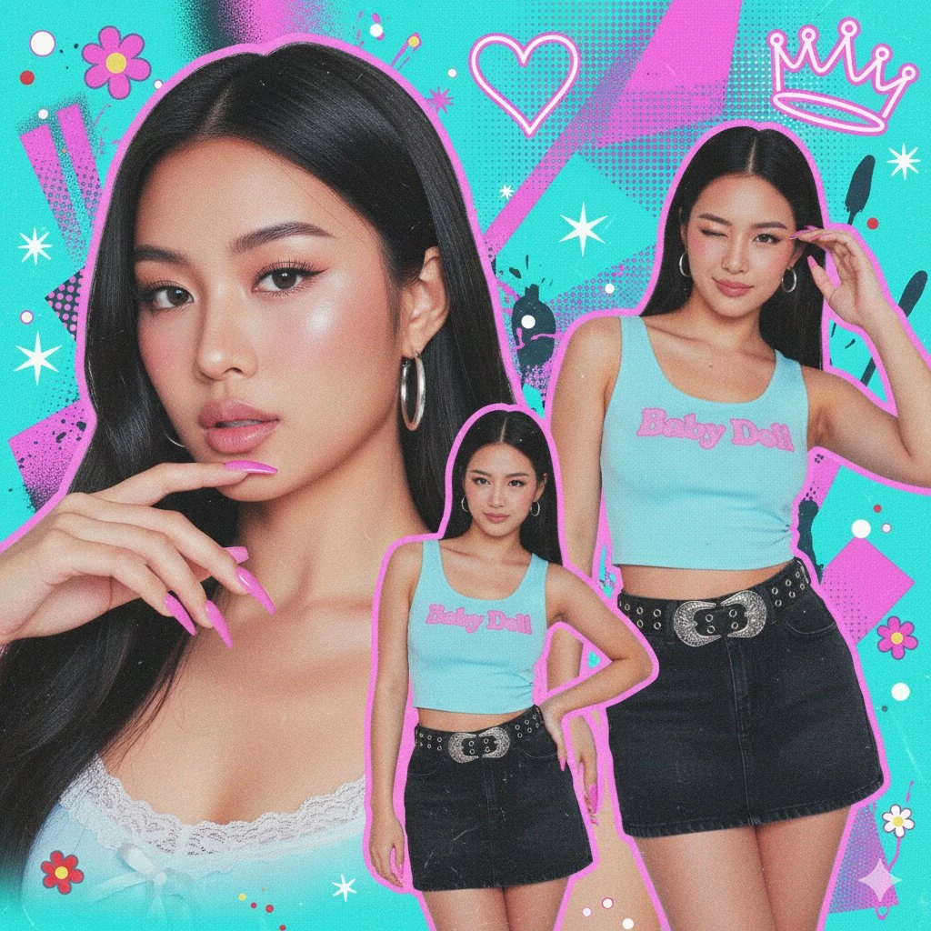 简直就是“娃娃般”的完美审美啊🌸
