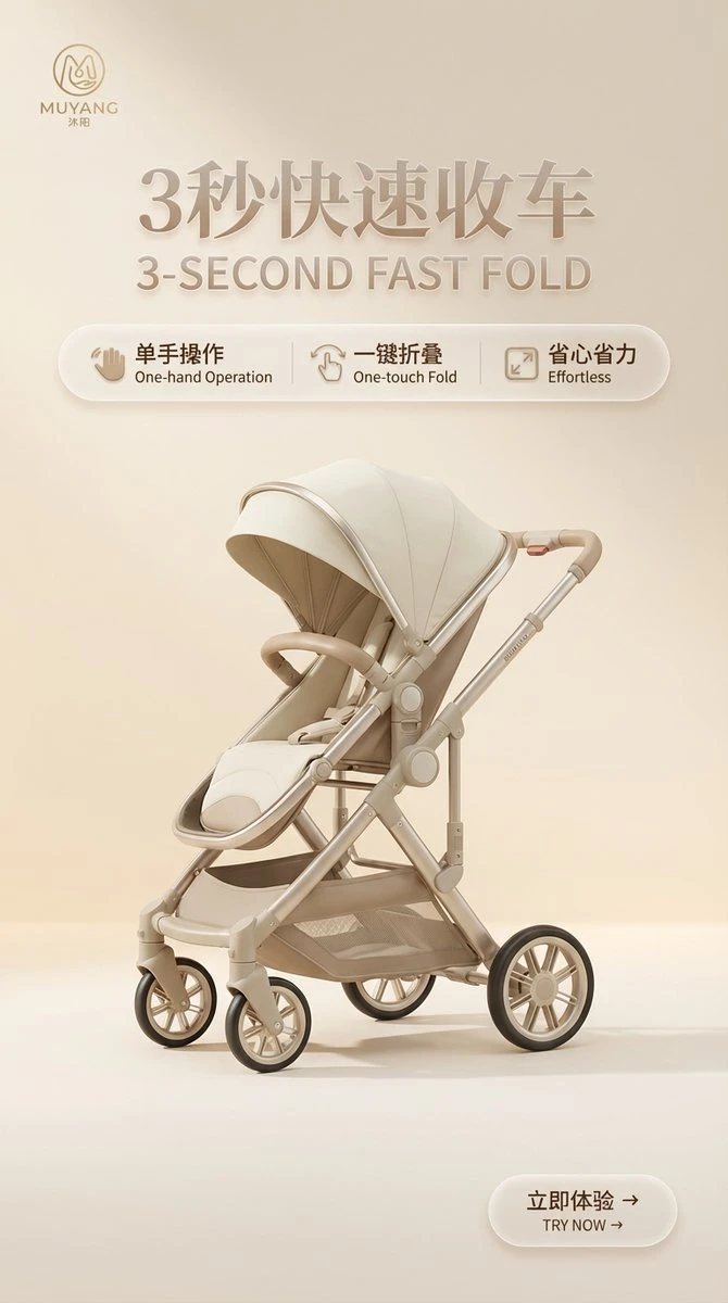 电商婴儿车智能出图方案