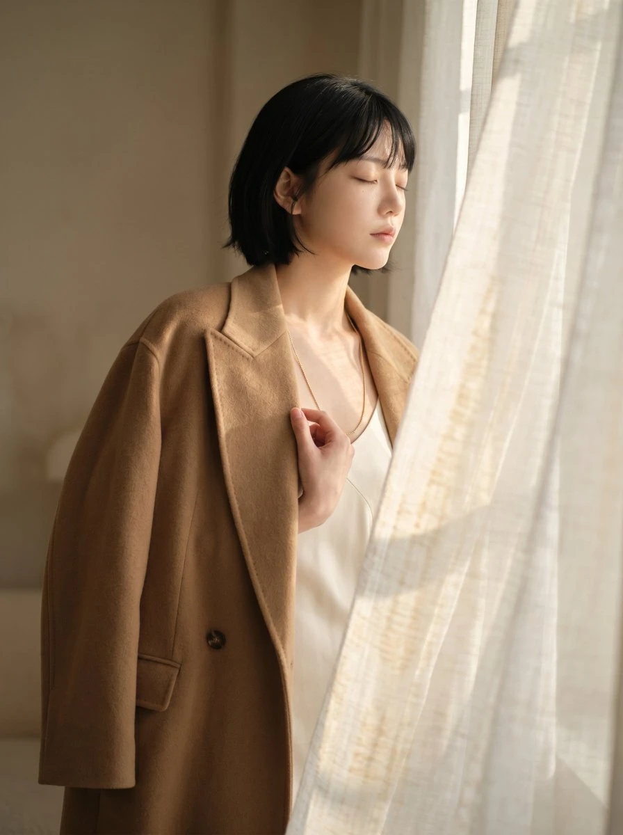极简静奢风女性时尚肖像