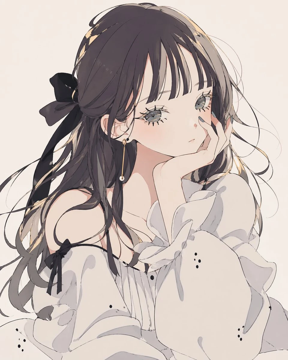 日系少女插画