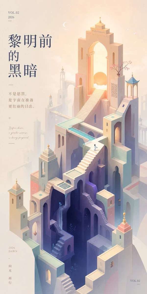 黎明前黑暗治愈壁纸