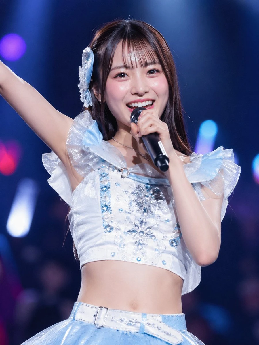 日本偶像演唱会舞台表演