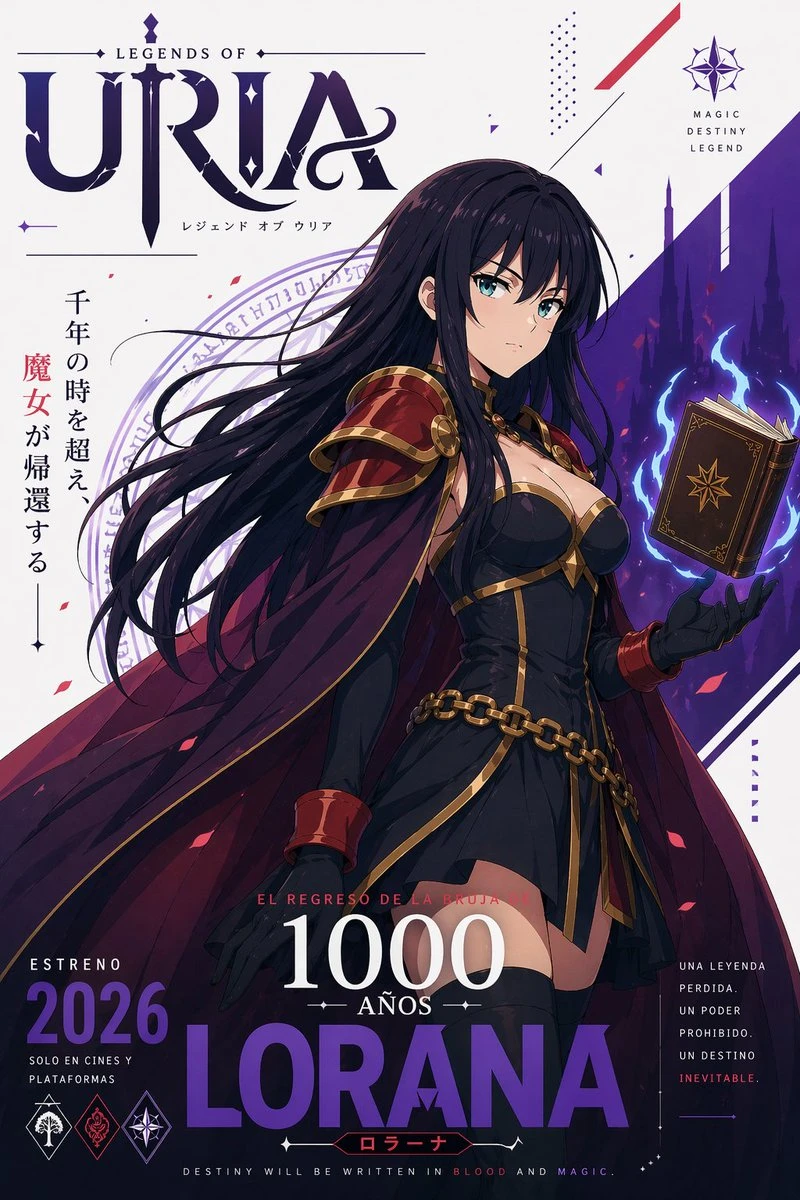 奇幻动漫电影海报设计