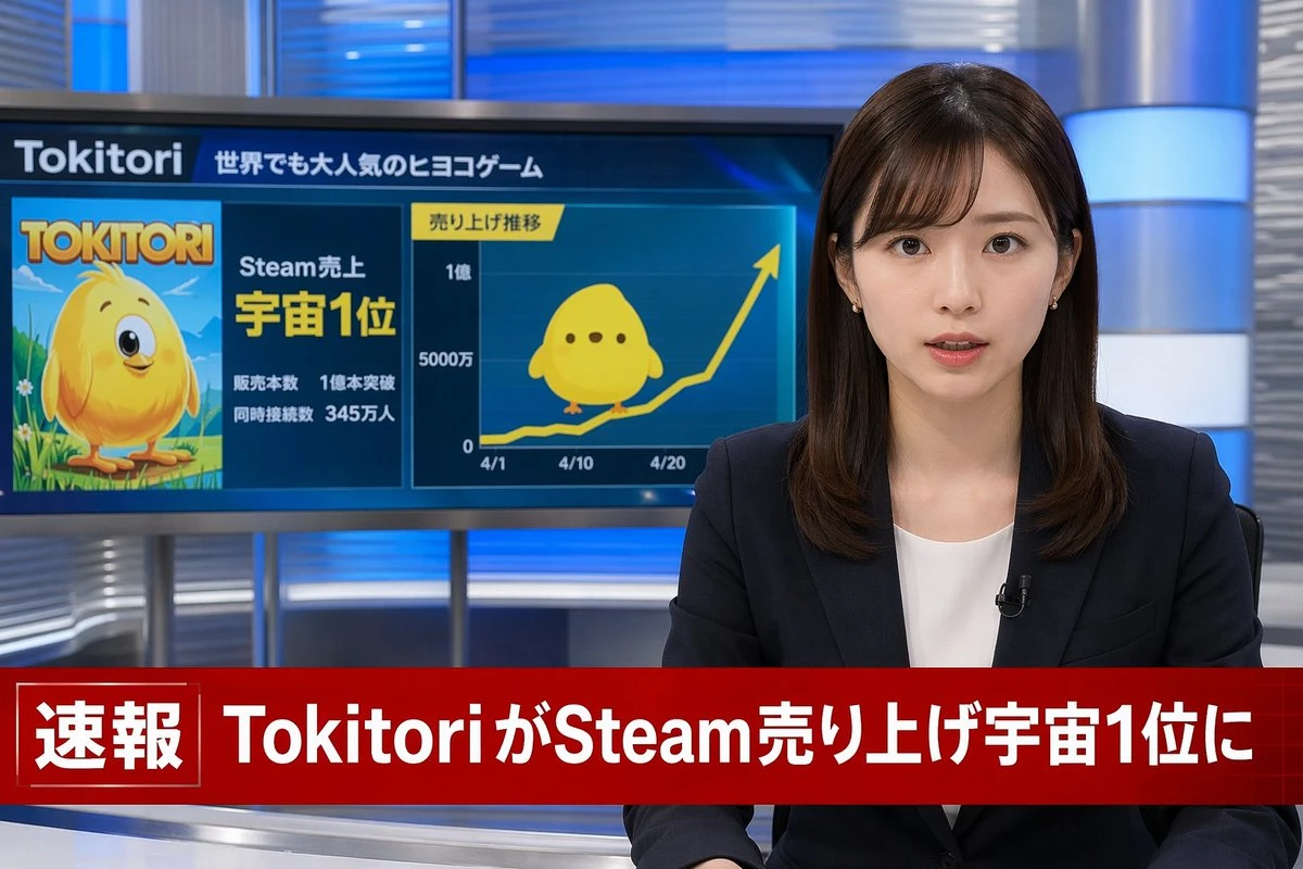 Tokitori游戏新闻播报场景