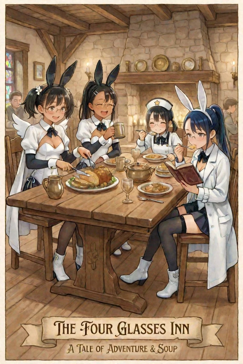 四杯酒馆:冒险与汤的温馨时光
