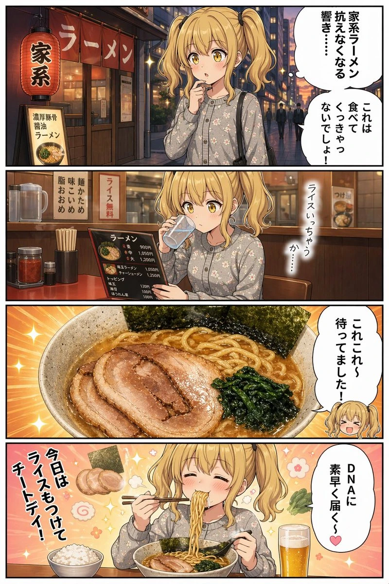 家系拉面美食漫画