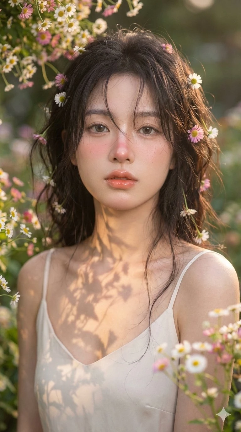 花间少女写真特写-2