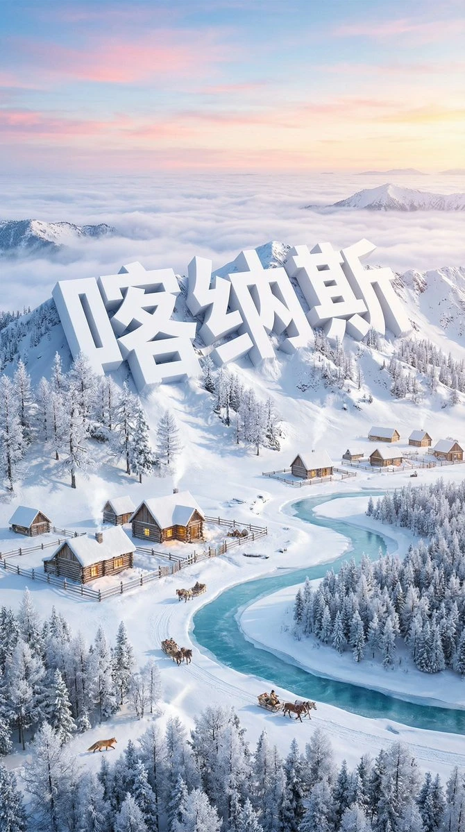 雪国幻境:喀纳斯禾木的3D童话
