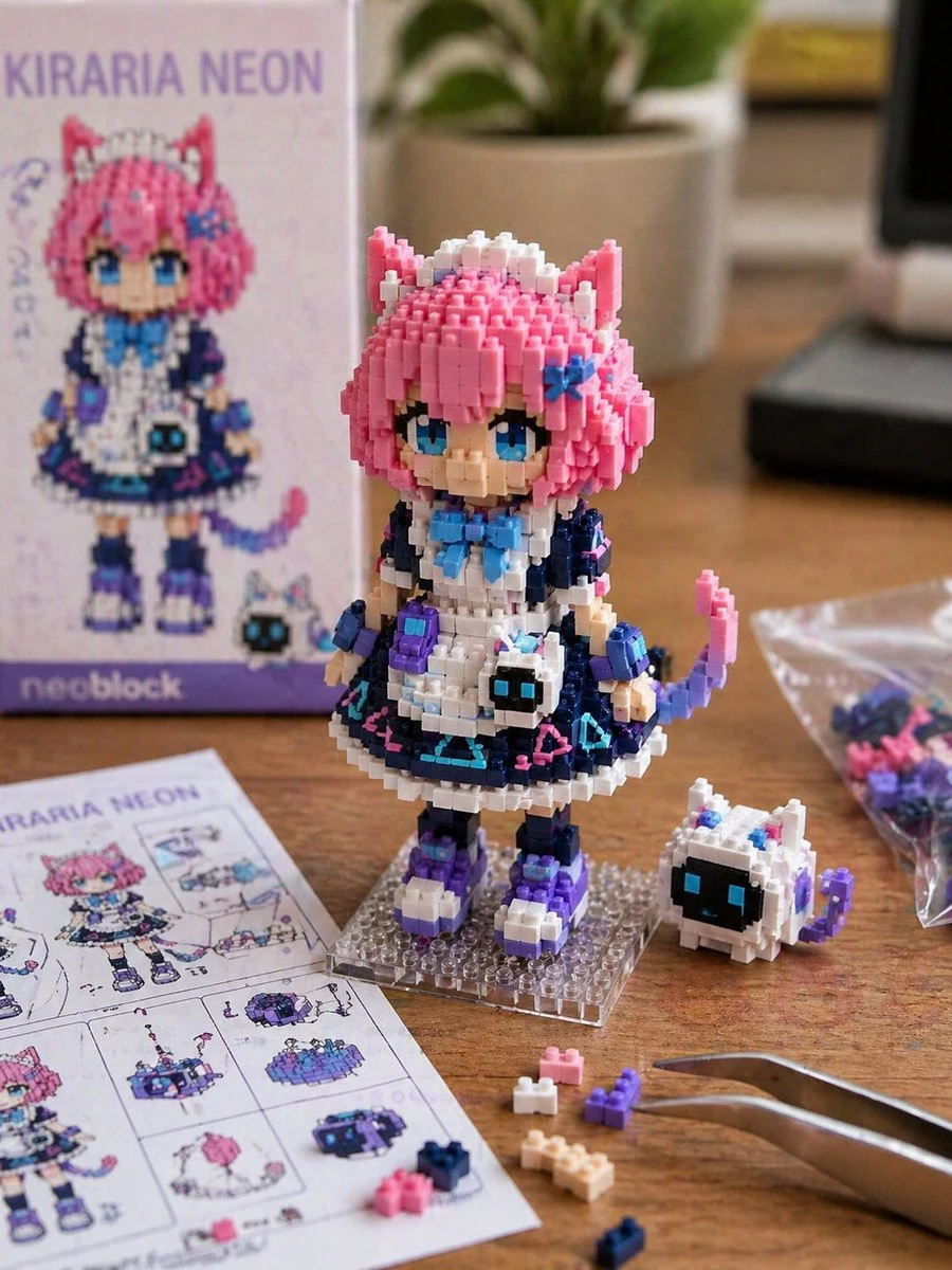 角色纳米积木作品实拍