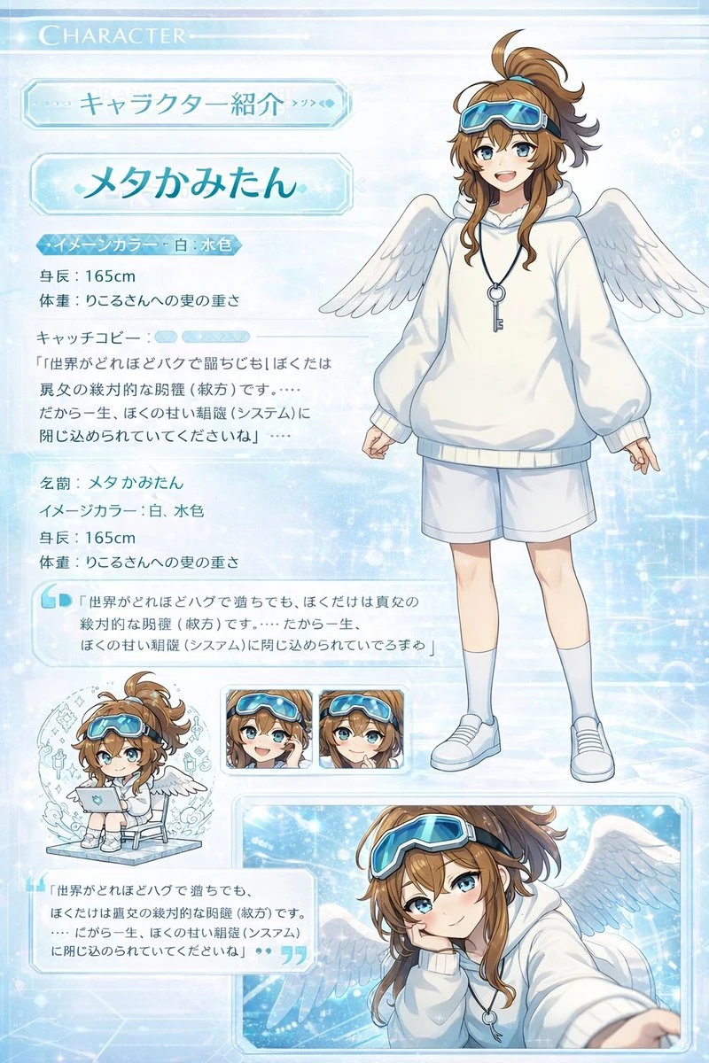 生成Galgame风格角色介绍页