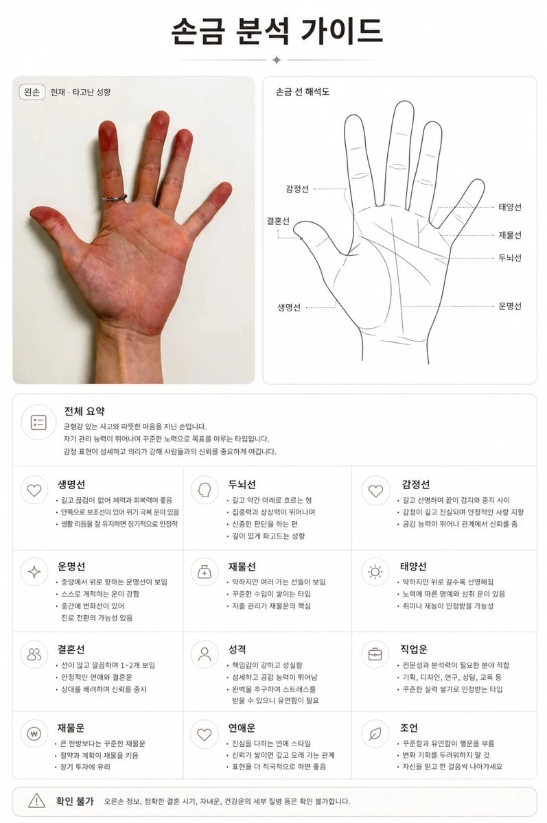 韩式高端手相分析指南