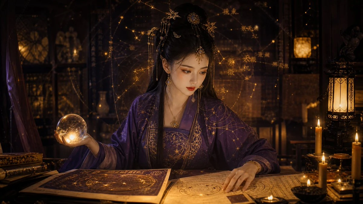 东方神秘占卜师
