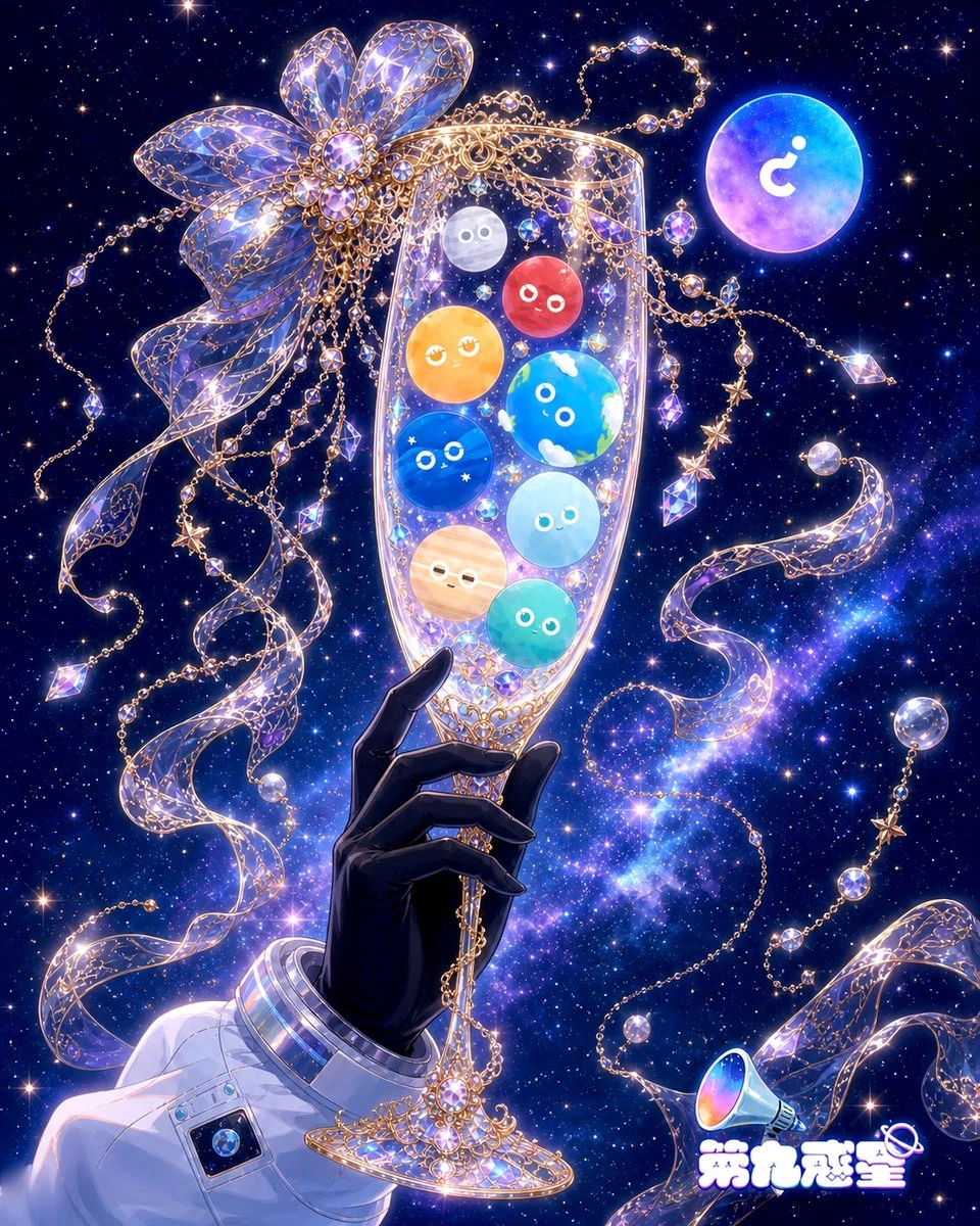 第九惑星梦幻插画