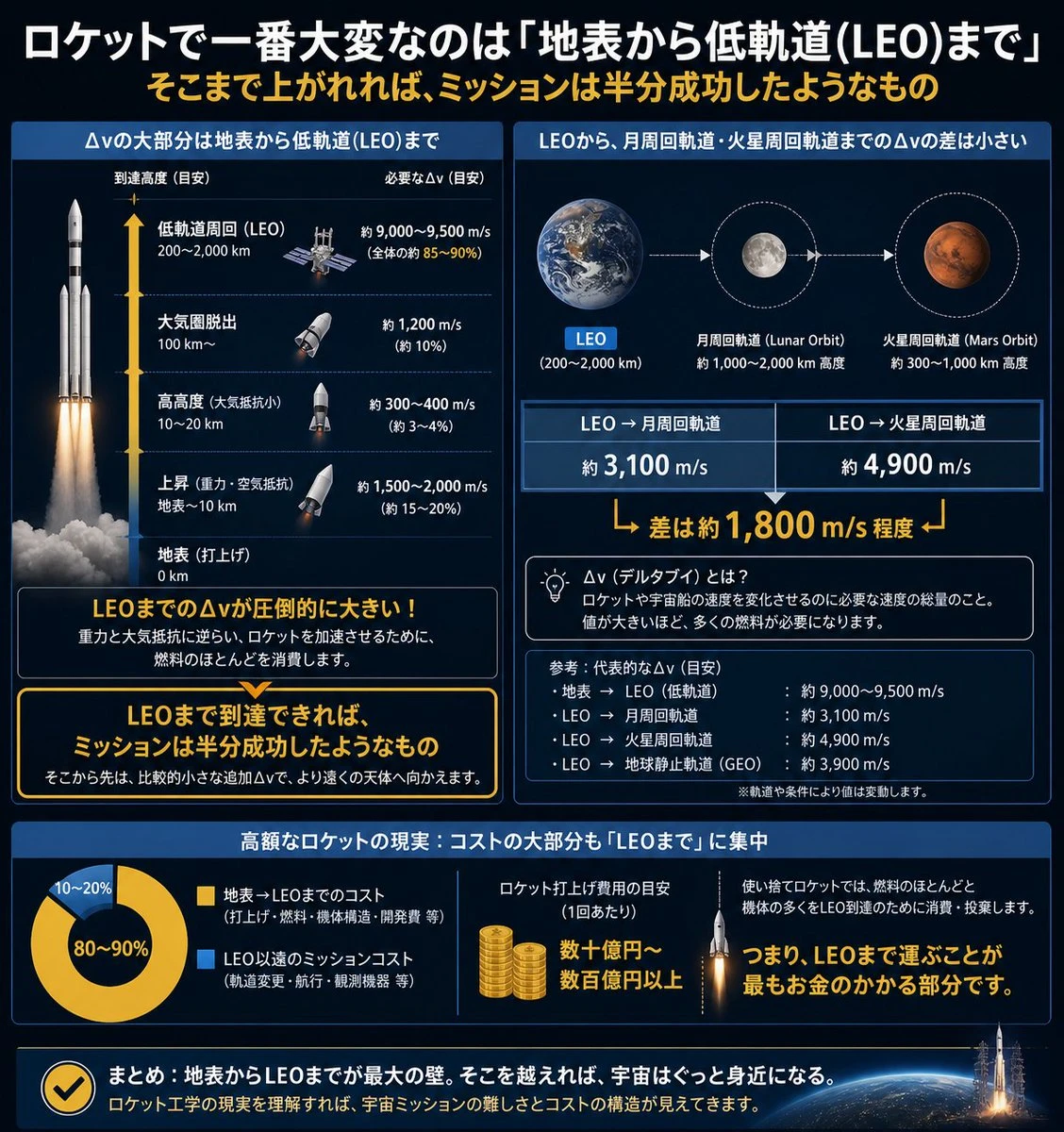 火箭发射最难是进入低轨