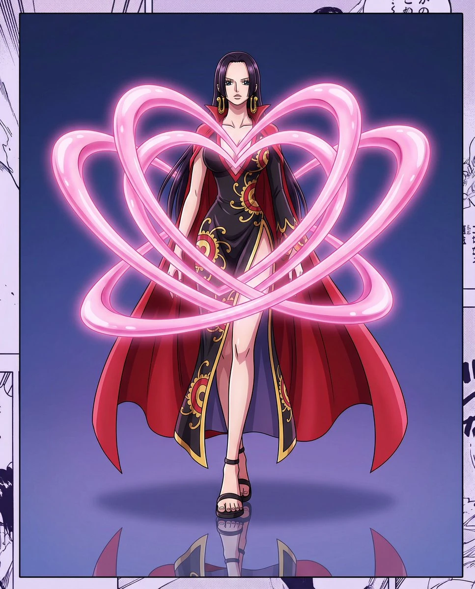 海贼王女帝魔法特效cos写真预设