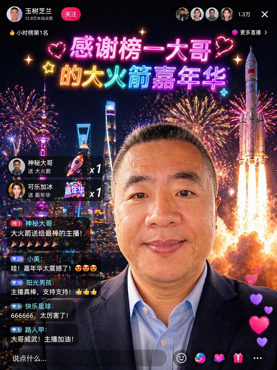 生成中国直播截图