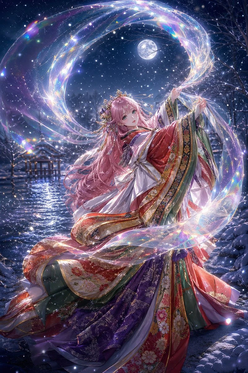 雪夜神乐舞