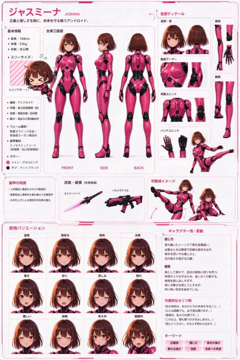 ジャスミーナ設定資料